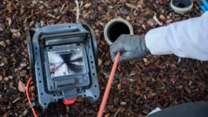 CCTV Survey being done for a property in Blackpool